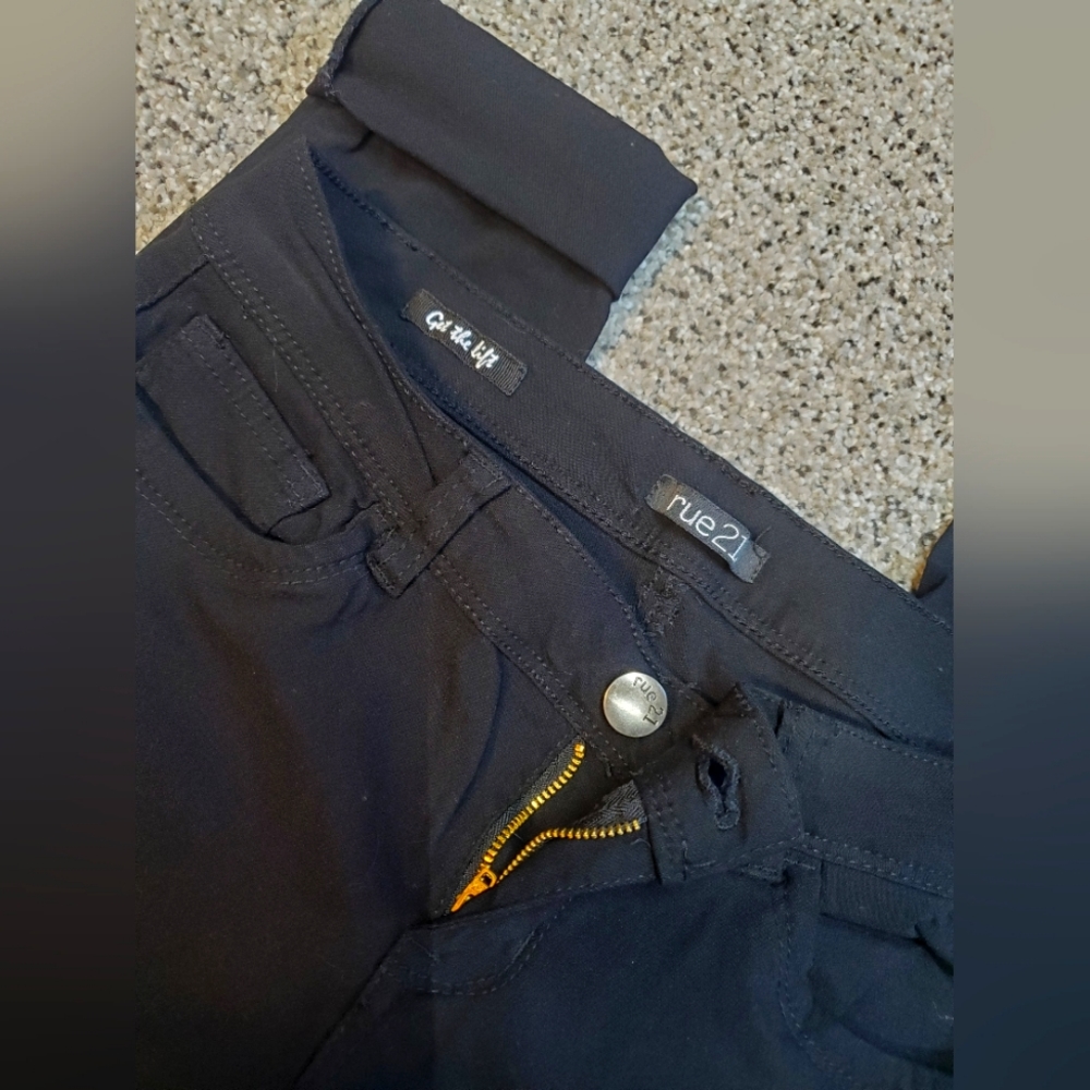 Rue21 Black Jean Leggings/Dress Pants